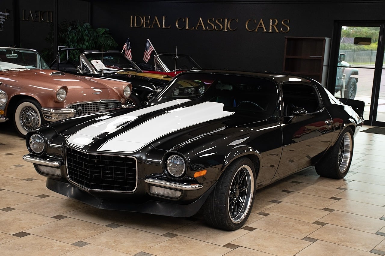 Black Metallic 1970 Chevrolet Camaro Coupe 5-Speed Manual