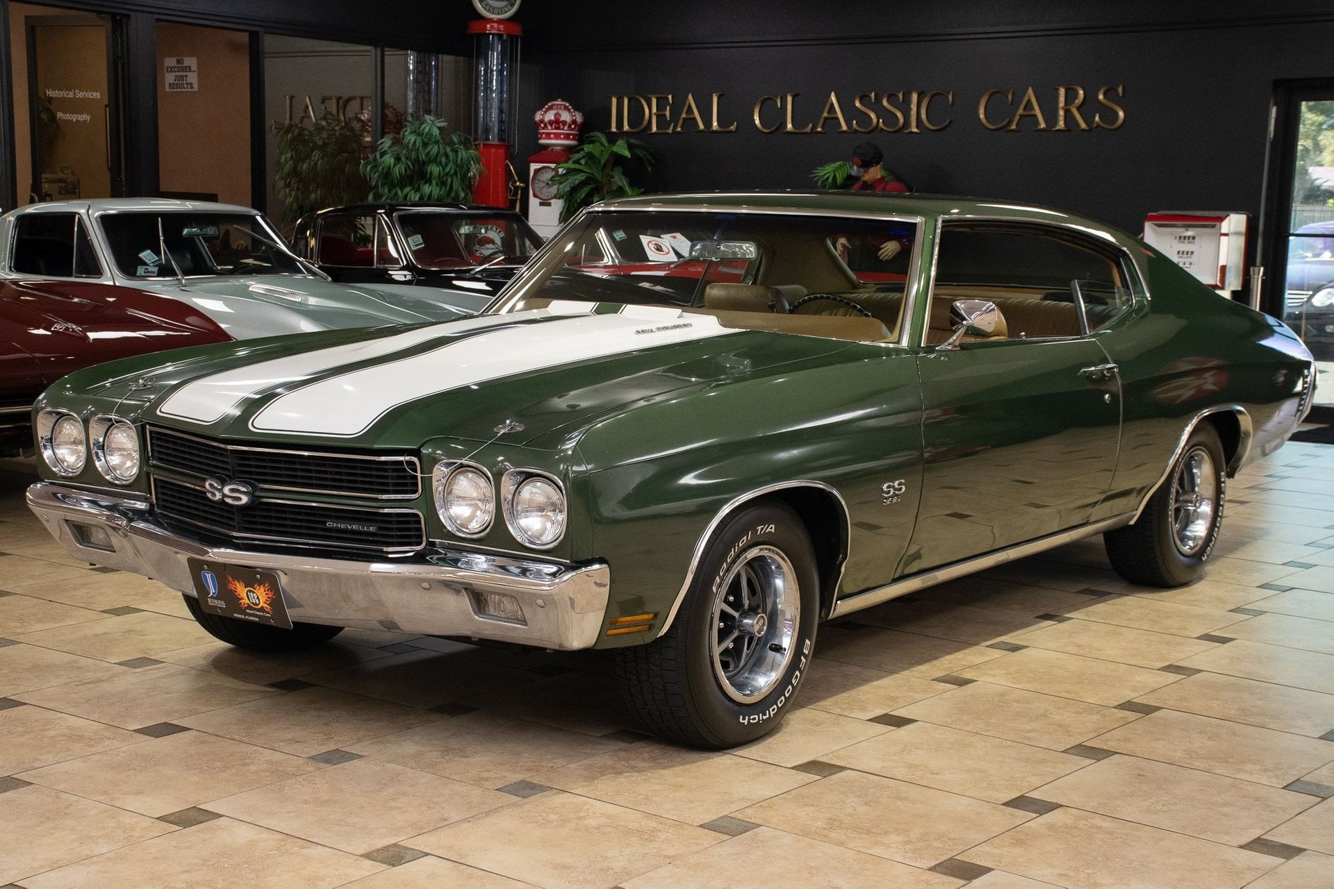 Forest Green 1970 Chevrolet Chevelle Coupe  Automatic