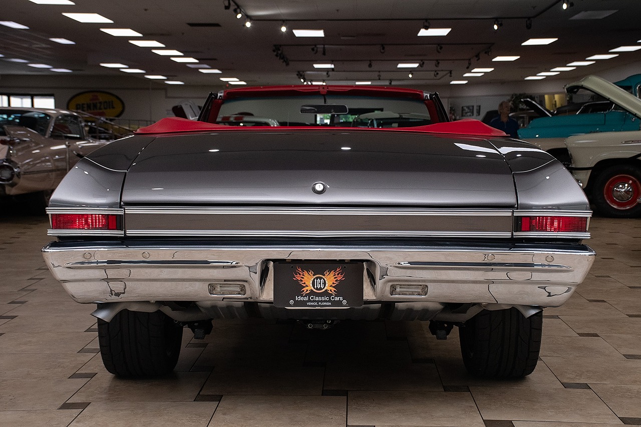 1968 Gray Metallic Chevrolet Chevelle Restomod - F.I. 496C.I. V8 Convertible