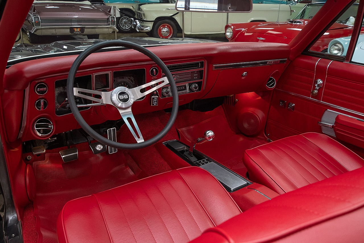 1968 Gray Metallic Chevrolet Chevelle Restomod - F.I. 496C.I. V8 Convertible