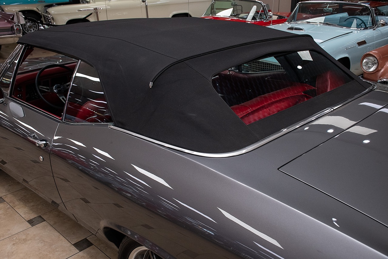 1968 Gray Metallic Chevrolet Chevelle Restomod - F.I. 496C.I. V8 Convertible