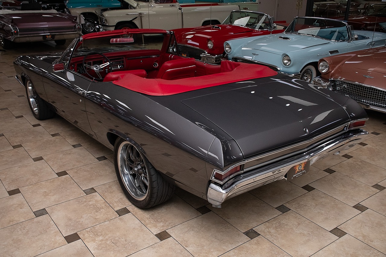 1968 Gray Metallic Chevrolet Chevelle Restomod - F.I. 496C.I. V8 Convertible