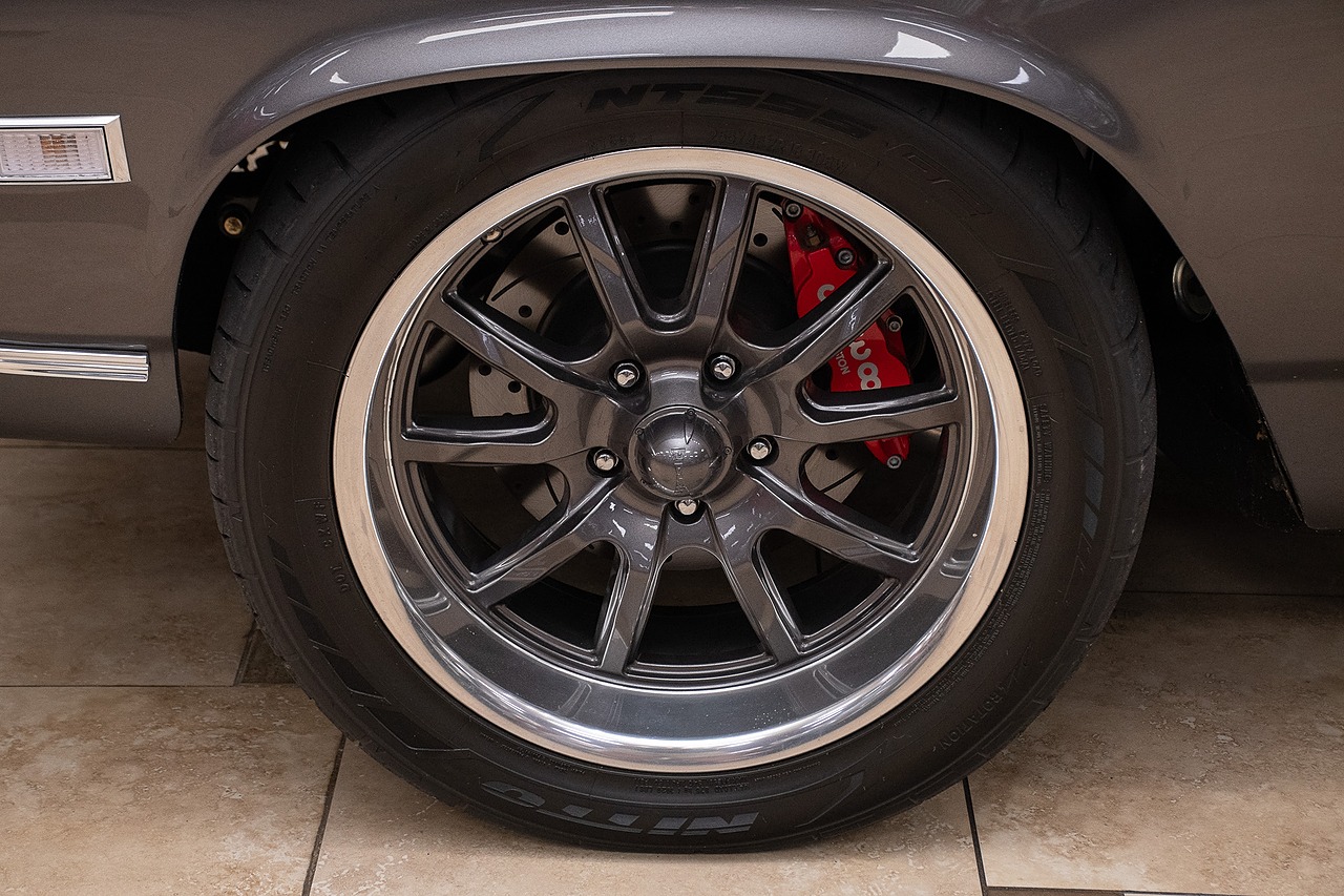 1968 Gray Metallic Chevrolet Chevelle Restomod - F.I. 496C.I. V8 Convertible