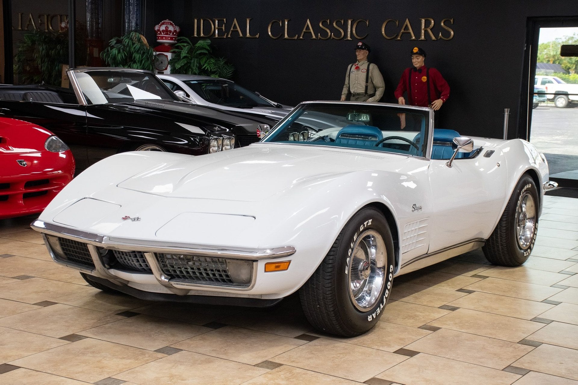 Classic White 1970 Chevrolet Corvette Coupe  Automatic