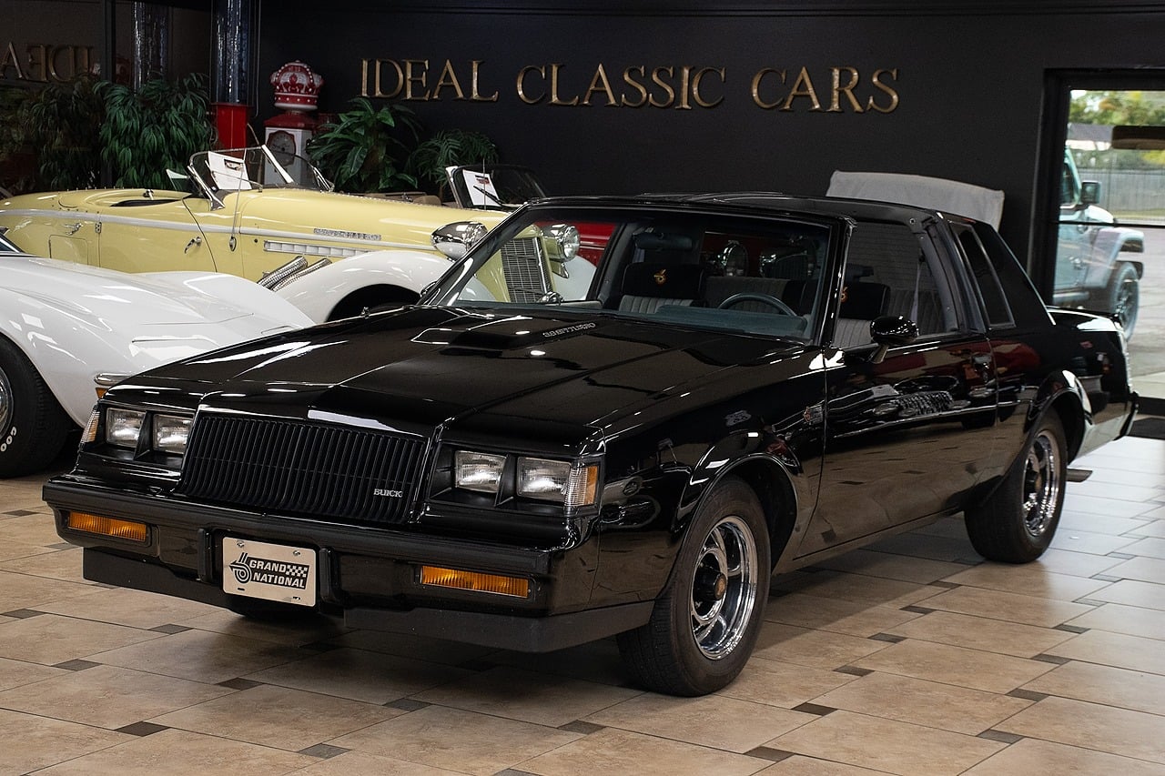 Black 1987 Buick Regal Coupe Rear-Wheel Drive 4-Speed Automatic
