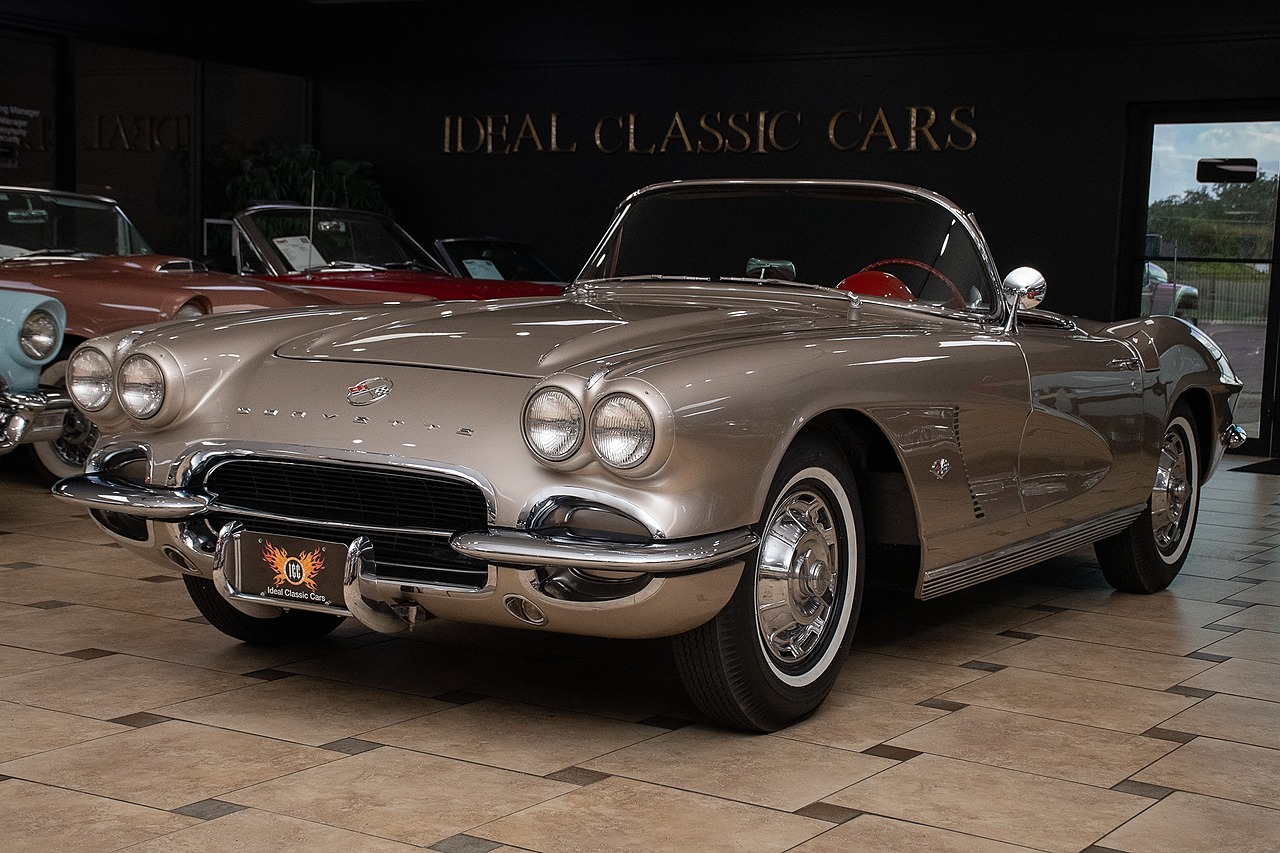 1962 Fawn Beige Chevrolet Corvette Convertible