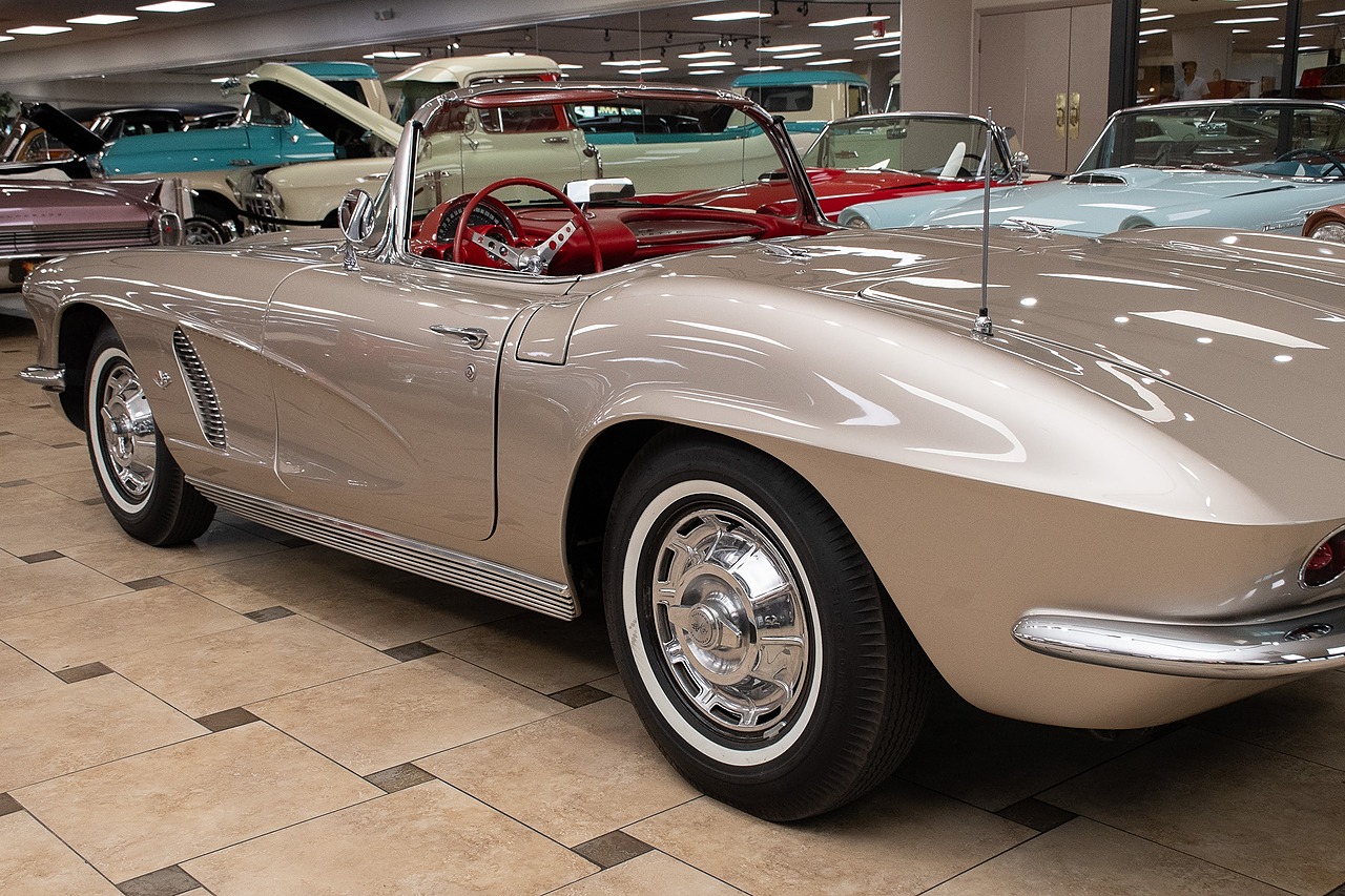 1962 Fawn Beige Chevrolet Corvette Convertible