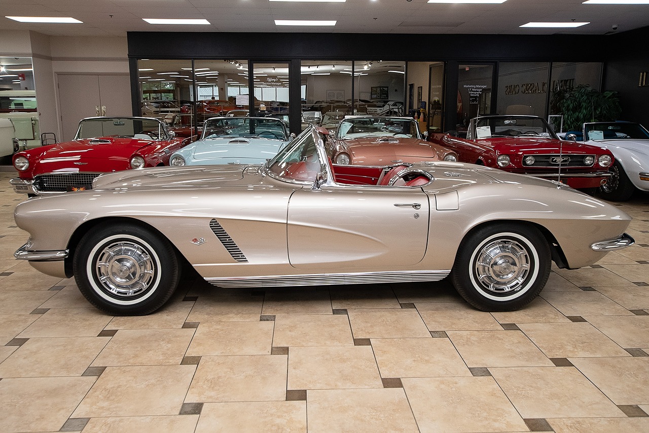 1962 Fawn Beige Chevrolet Corvette Convertible