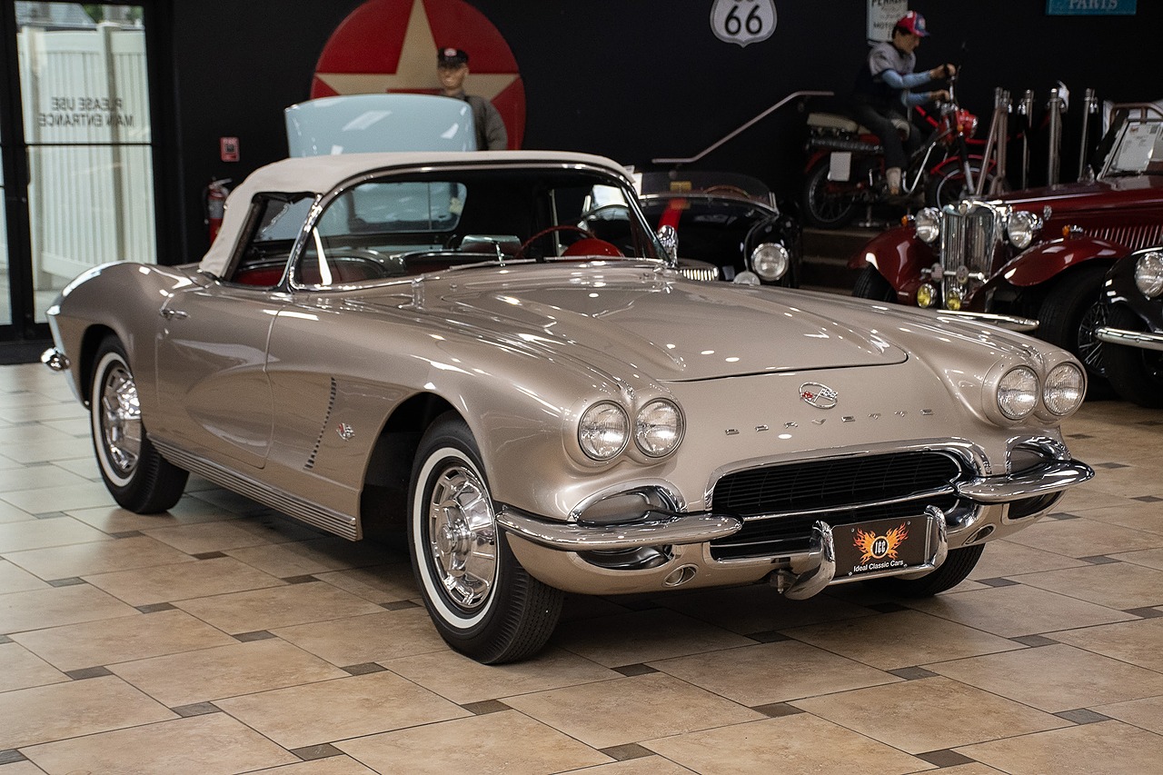 1962 Fawn Beige Chevrolet Corvette Convertible