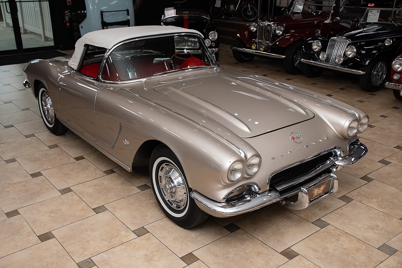 1962 Fawn Beige Chevrolet Corvette Convertible