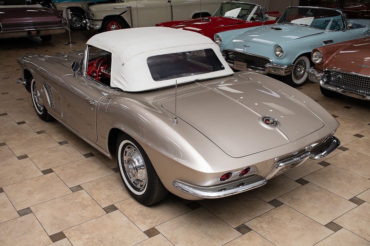 1962 Fawn Beige Chevrolet Corvette Convertible