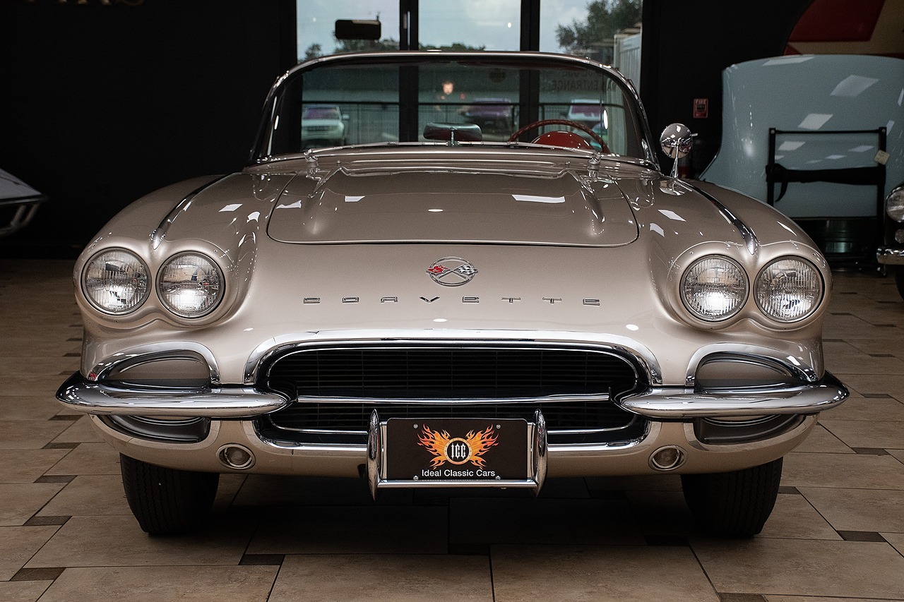 1962 Fawn Beige Chevrolet Corvette Convertible
