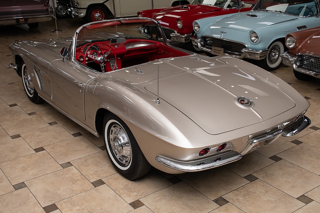 1962 Fawn Beige Chevrolet Corvette Convertible