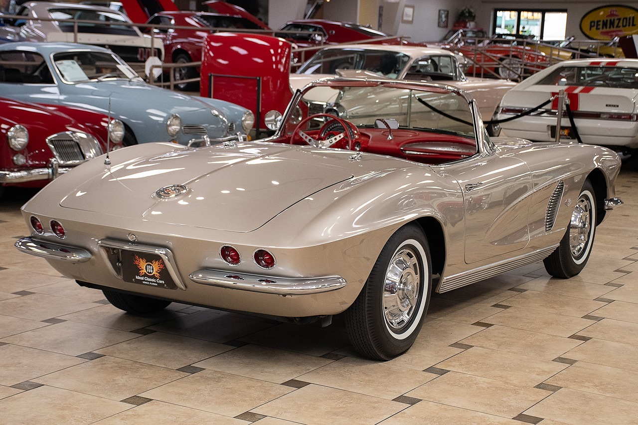1962 Fawn Beige Chevrolet Corvette Convertible