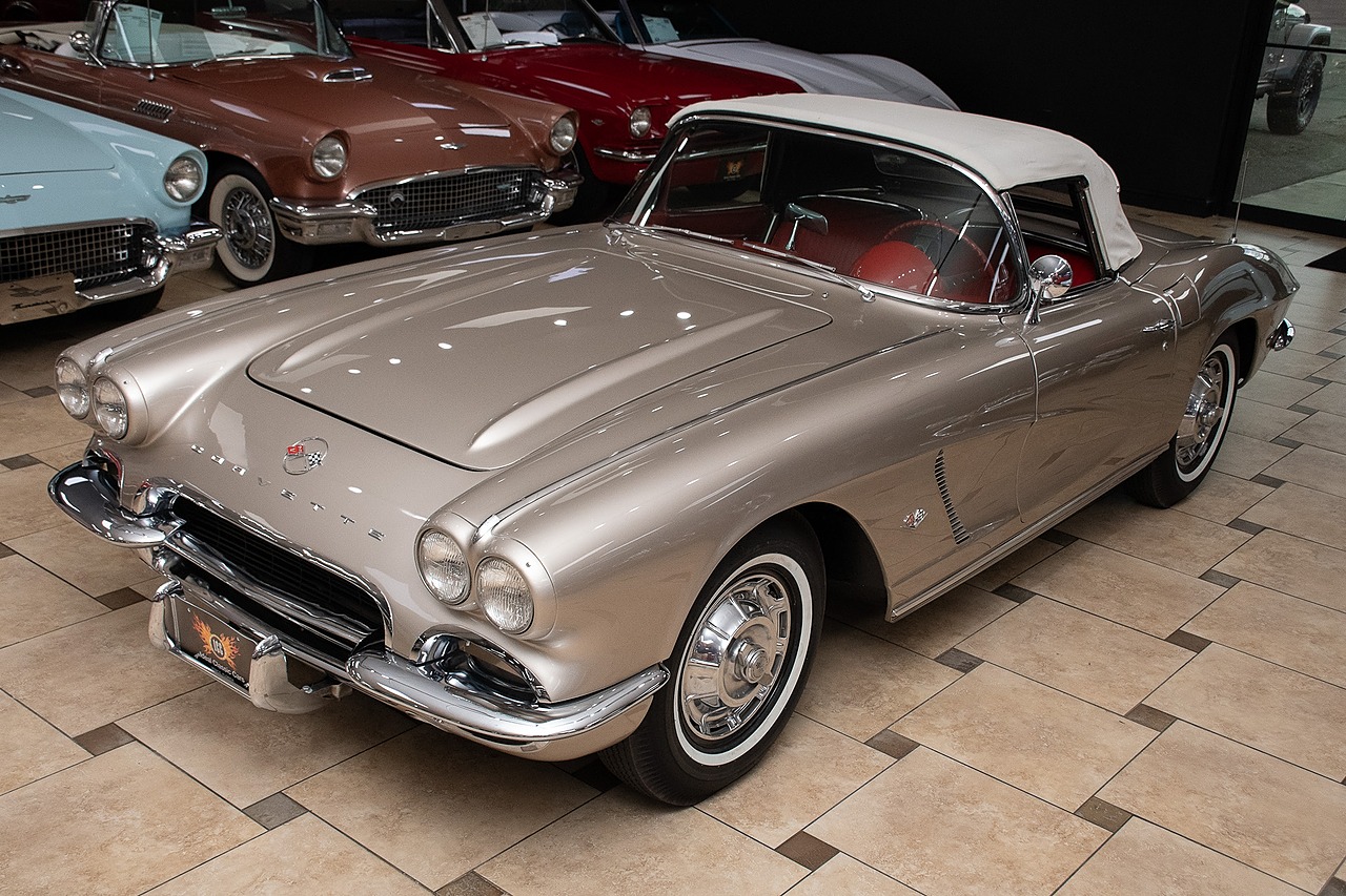 1962 Fawn Beige Chevrolet Corvette Convertible