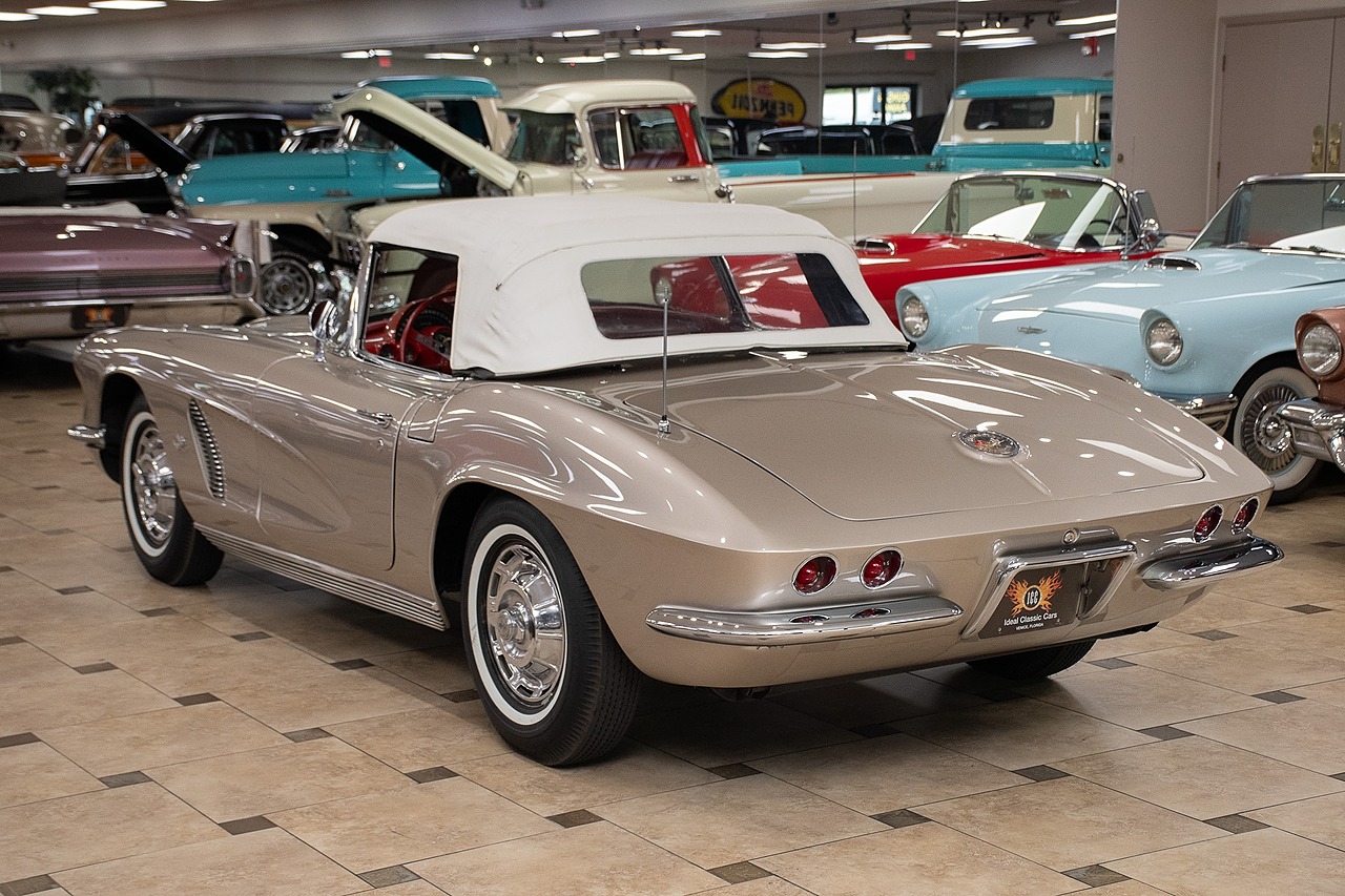 1962 Fawn Beige Chevrolet Corvette Convertible