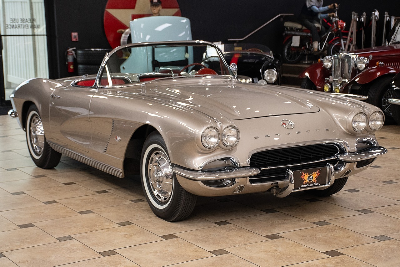 1962 Fawn Beige Chevrolet Corvette Convertible