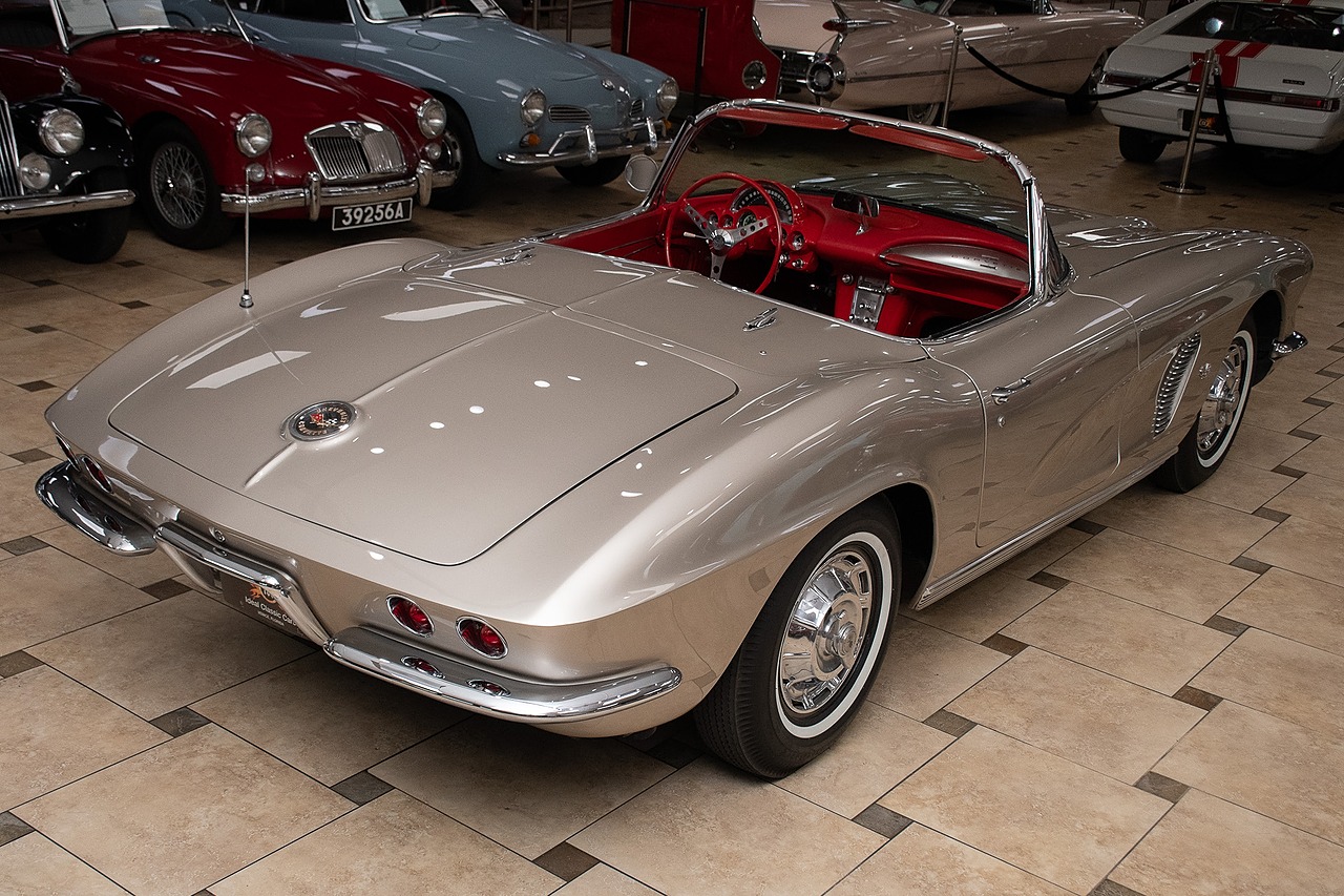 1962 Fawn Beige Chevrolet Corvette Convertible