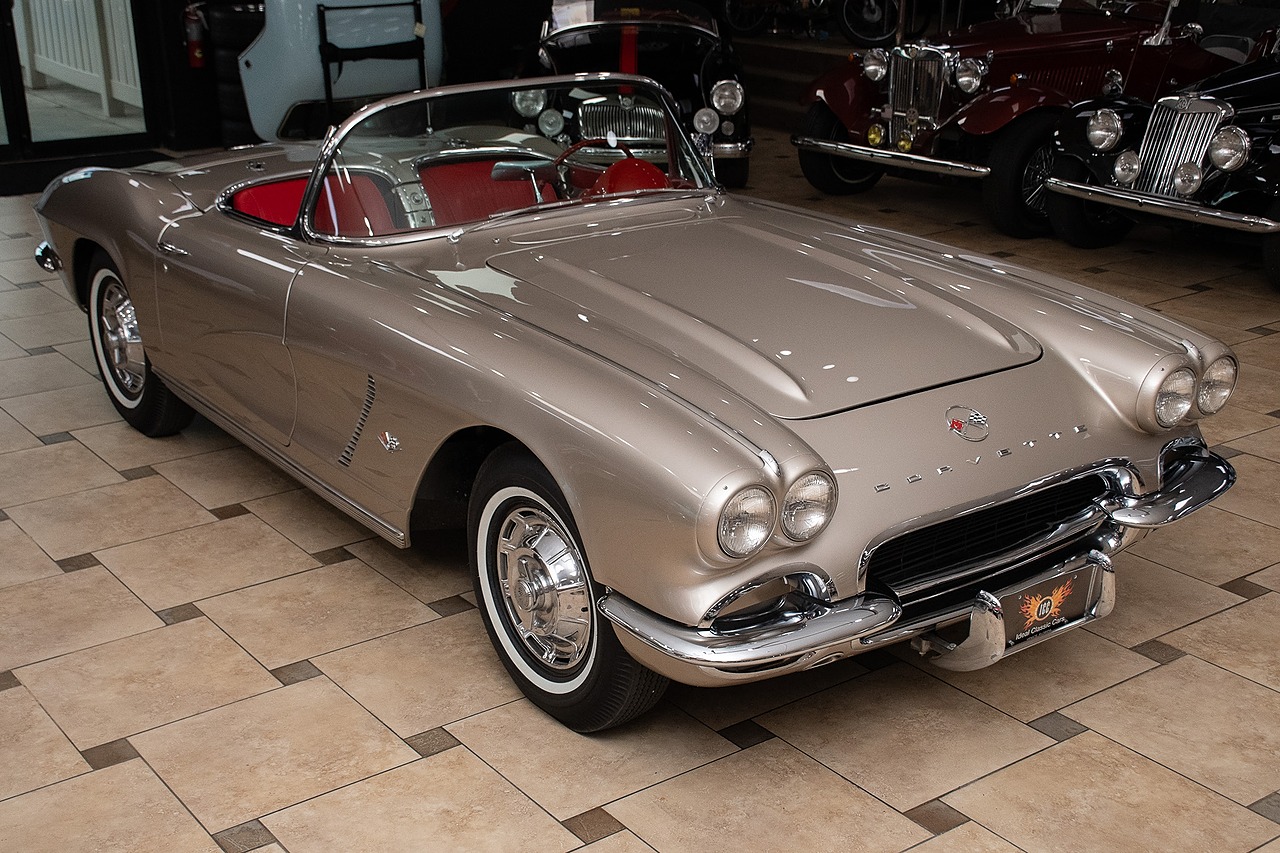 1962 Fawn Beige Chevrolet Corvette Convertible