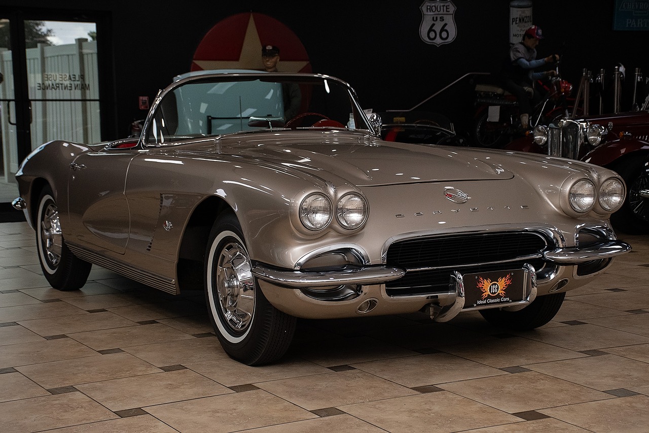 1962 Fawn Beige Chevrolet Corvette Convertible