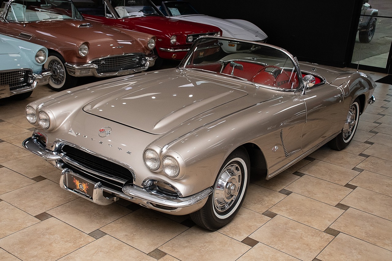 1962 Fawn Beige Chevrolet Corvette Convertible