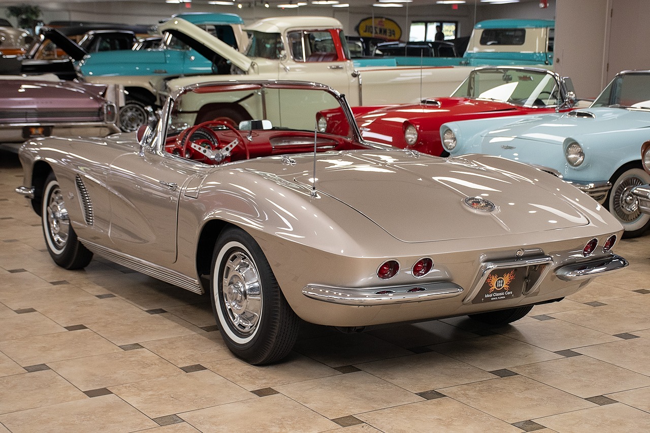 1962 Fawn Beige Chevrolet Corvette Convertible
