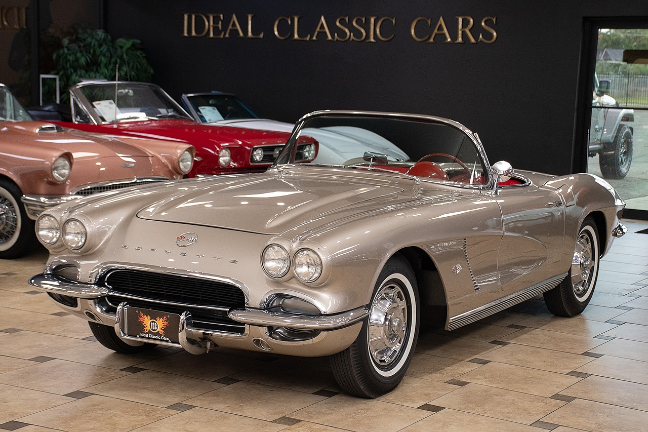 1962 Fawn Beige Chevrolet Corvette Convertible