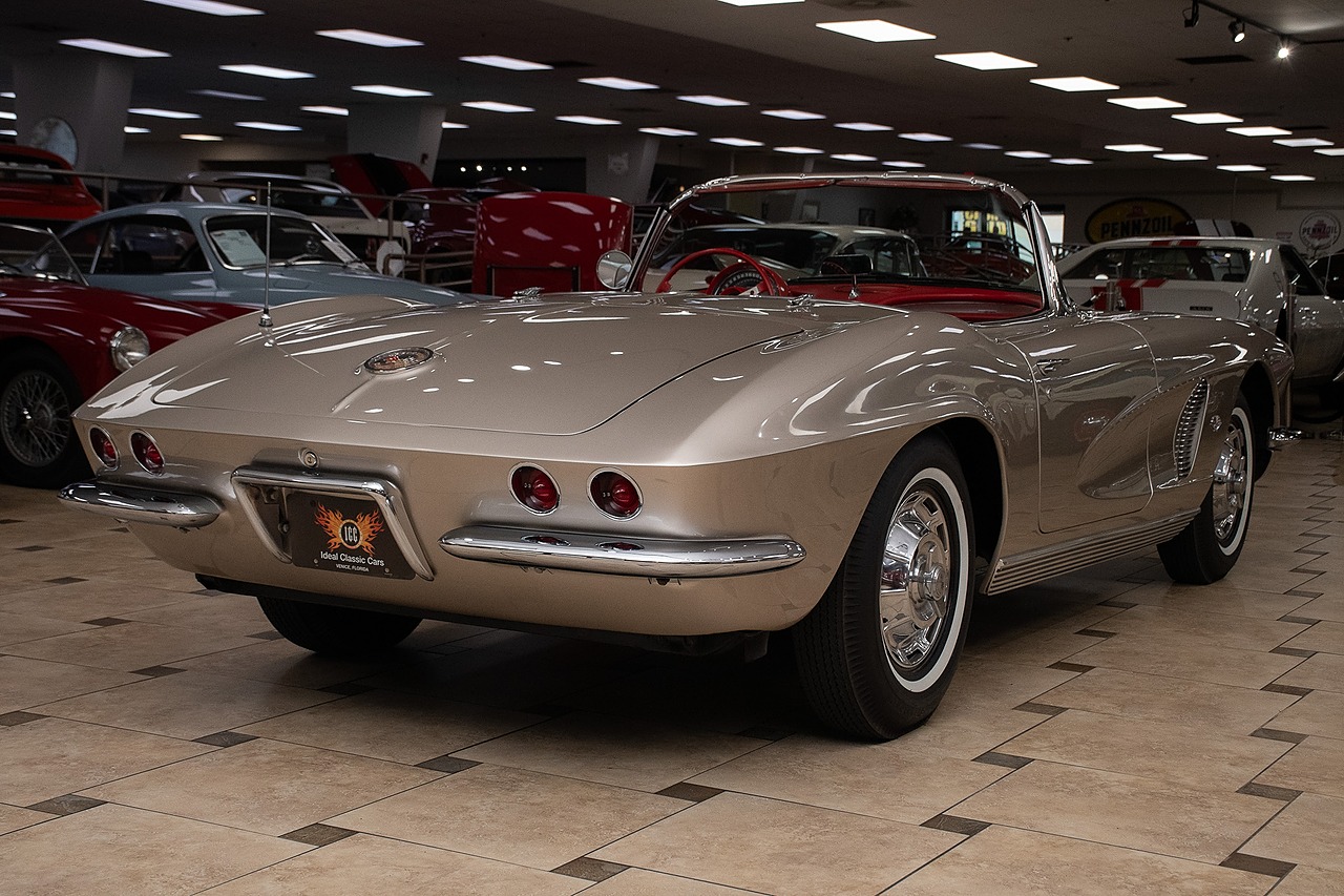 1962 Fawn Beige Chevrolet Corvette Convertible