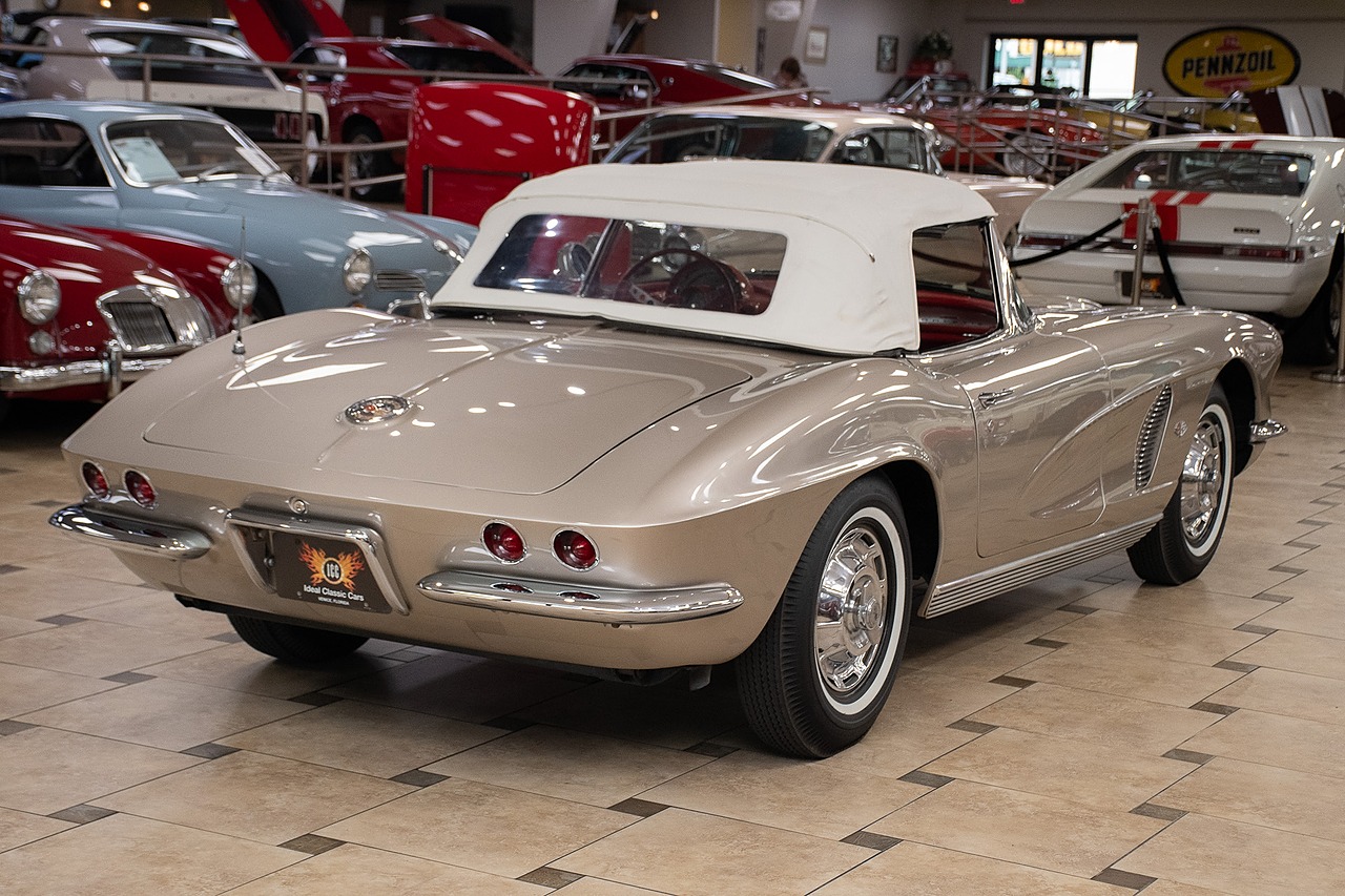 1962 Fawn Beige Chevrolet Corvette Convertible