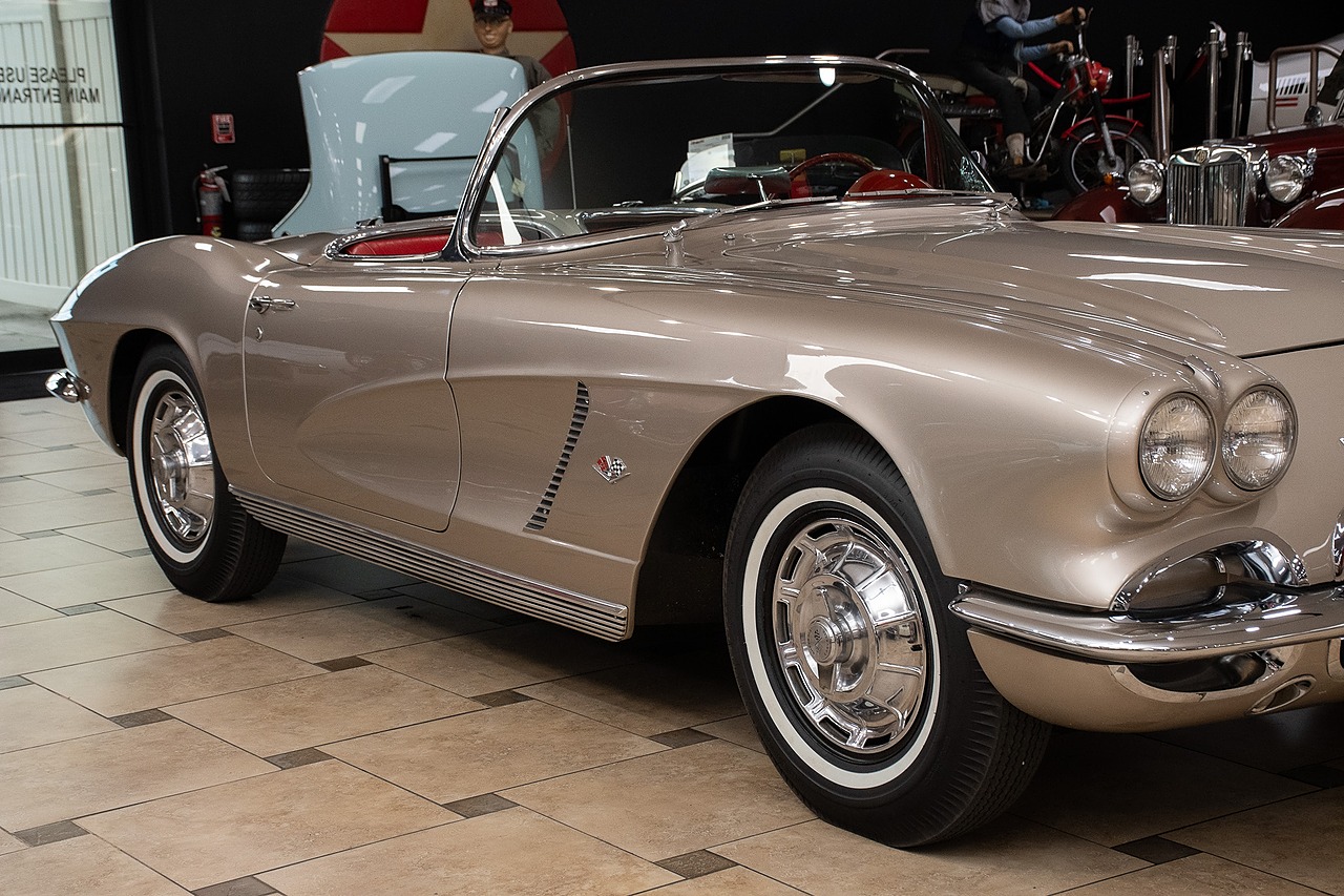 1962 Fawn Beige Chevrolet Corvette Convertible