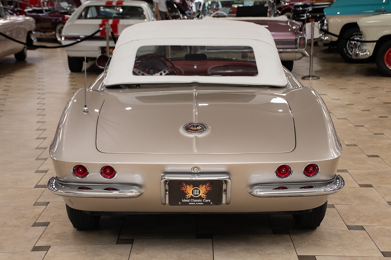 1962 Fawn Beige Chevrolet Corvette Convertible