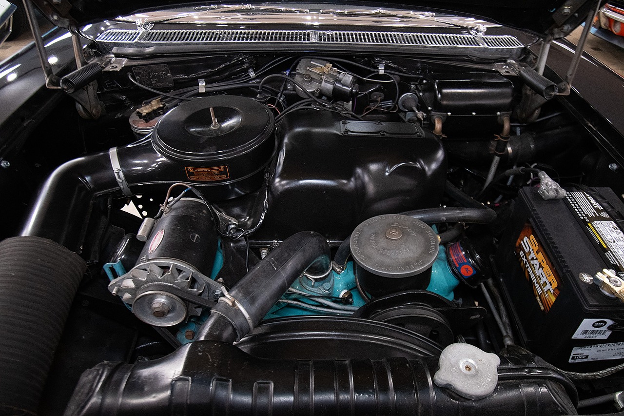 1957 Charcoal Gray Pontiac Bonneville