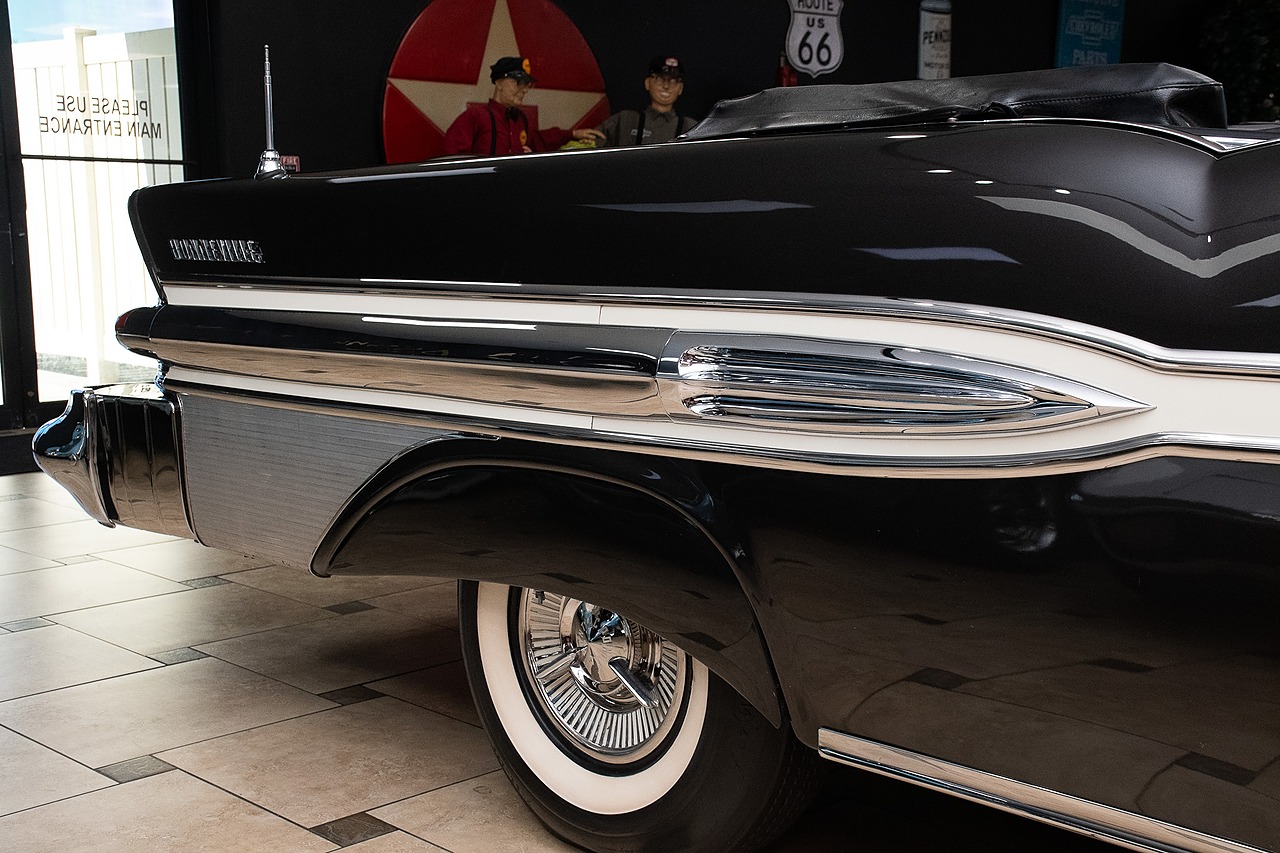 1957 Charcoal Gray Pontiac Bonneville