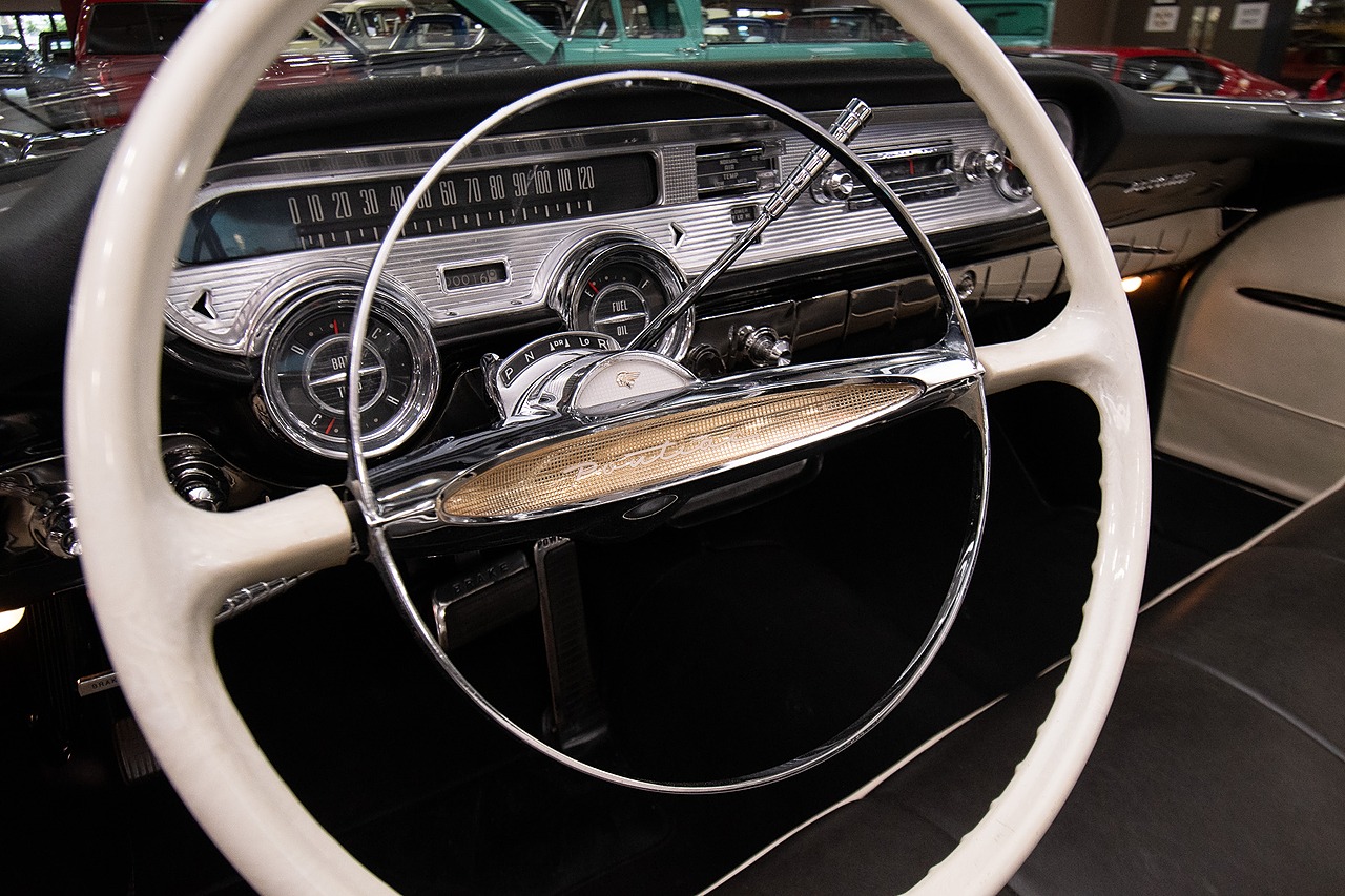 1957 Charcoal Gray Pontiac Bonneville