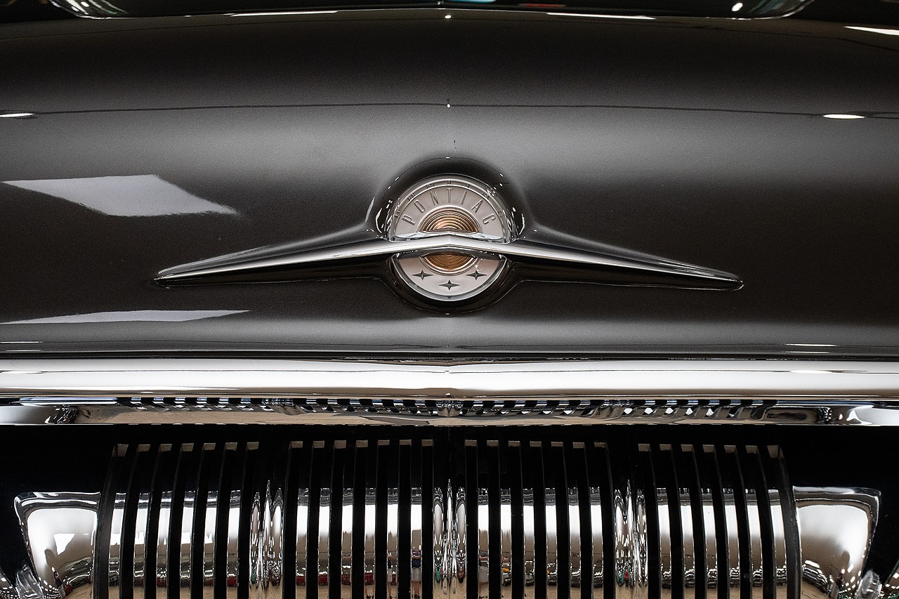 1957 Charcoal Gray Pontiac Bonneville