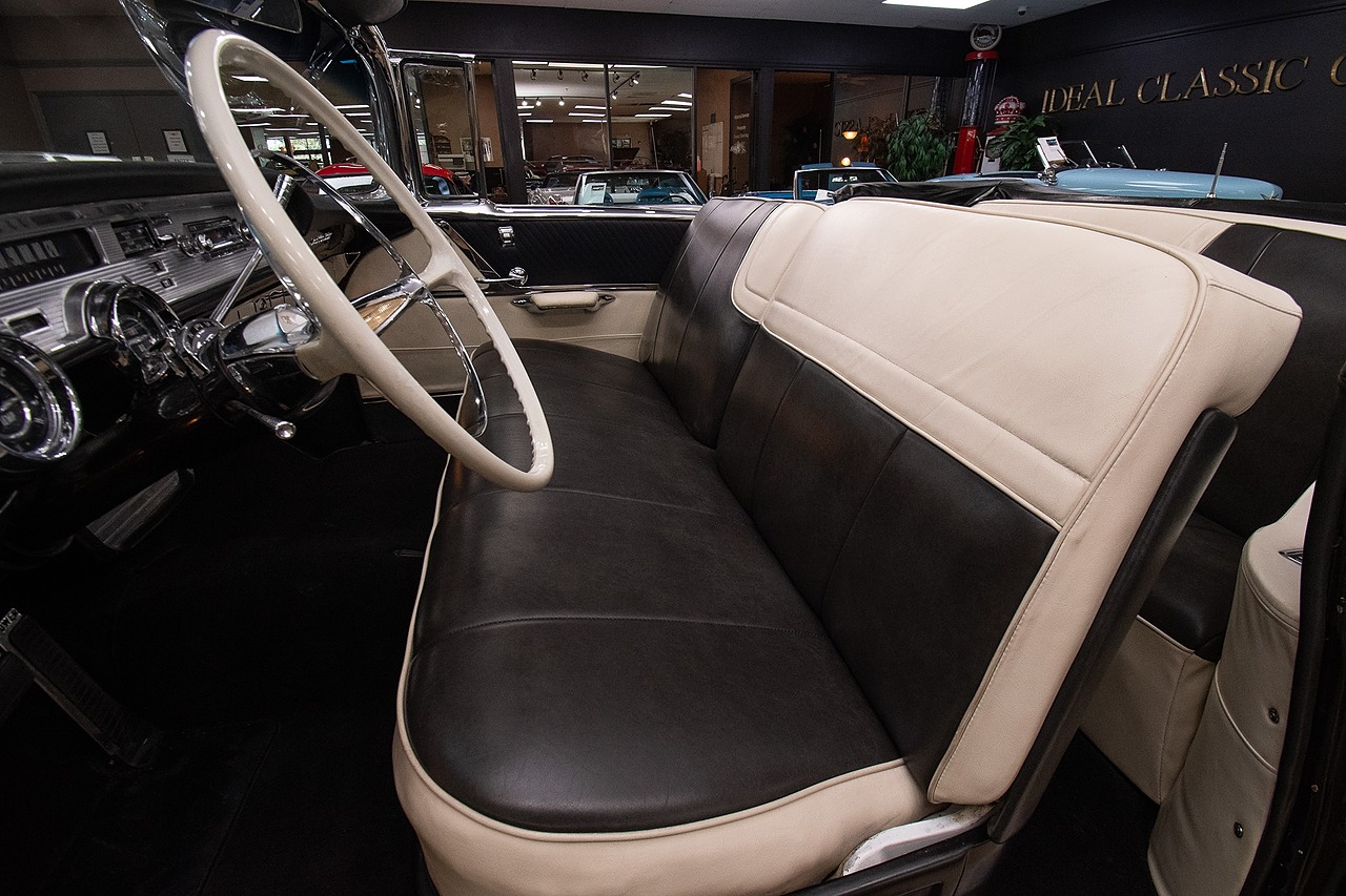 1957 Charcoal Gray Pontiac Bonneville