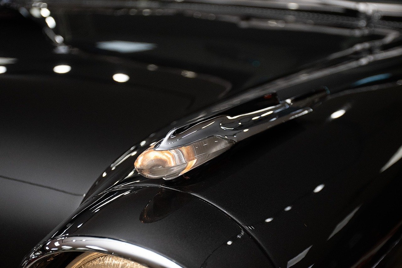 1957 Charcoal Gray Pontiac Bonneville