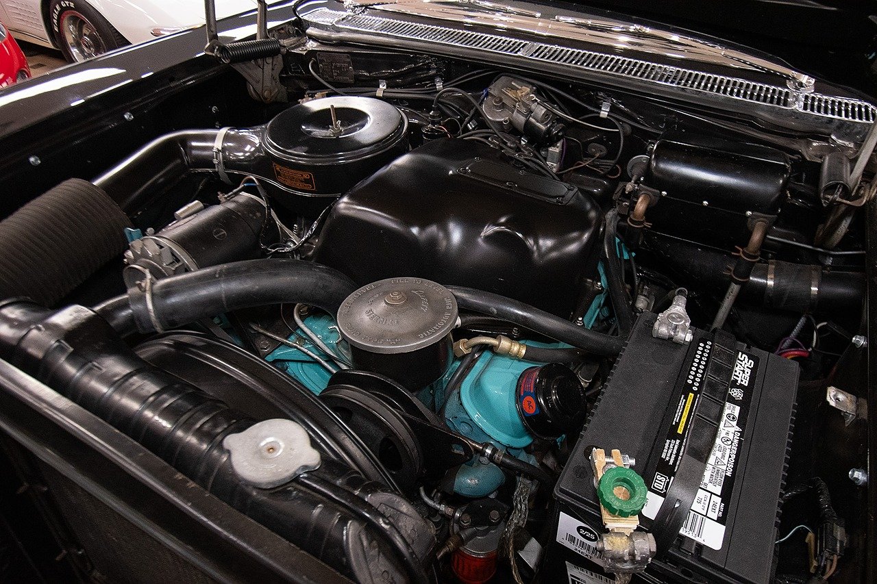 1957 Charcoal Gray Pontiac Bonneville