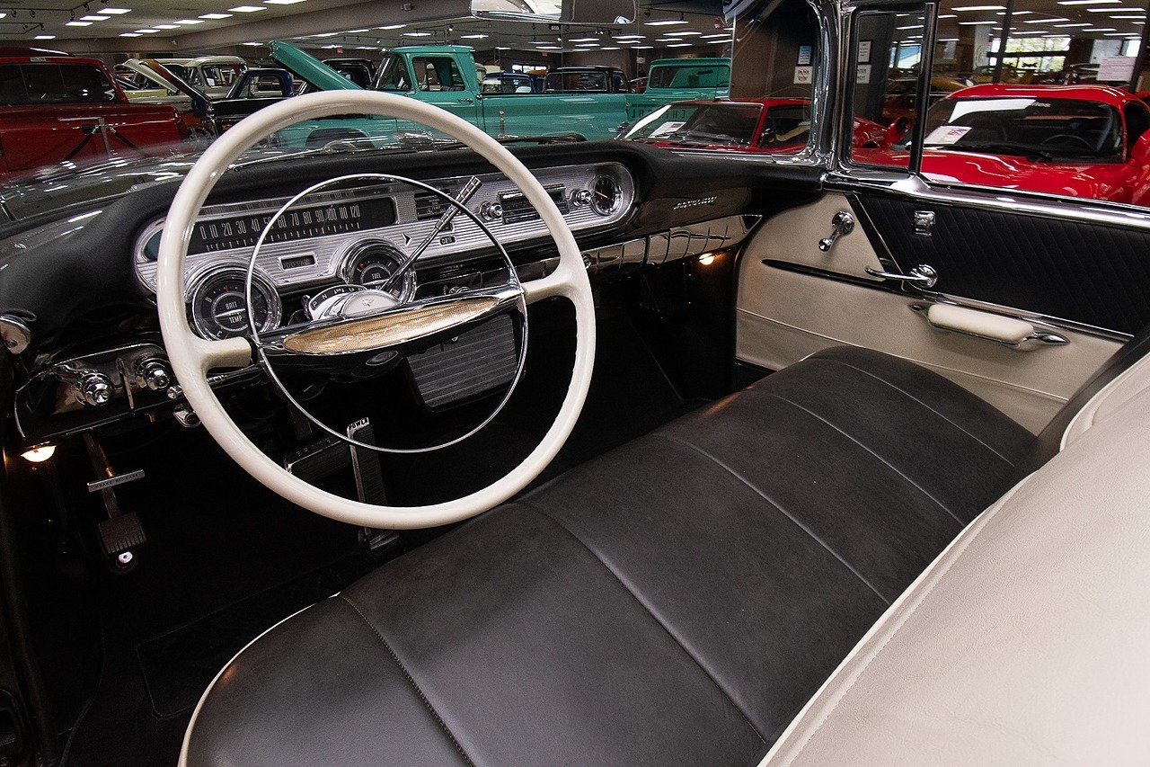 1957 Charcoal Gray Pontiac Bonneville