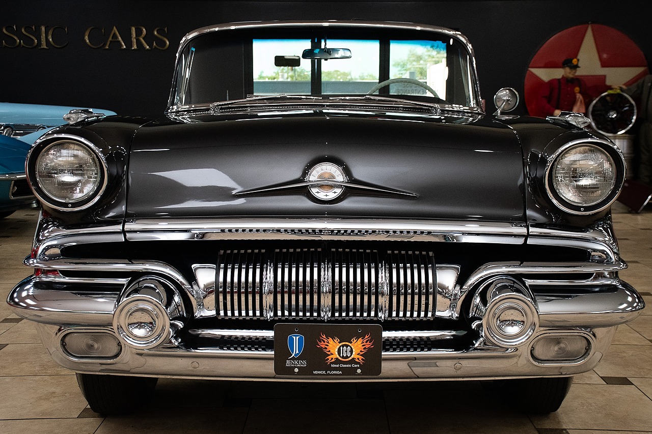 1957 Charcoal Gray Pontiac Bonneville