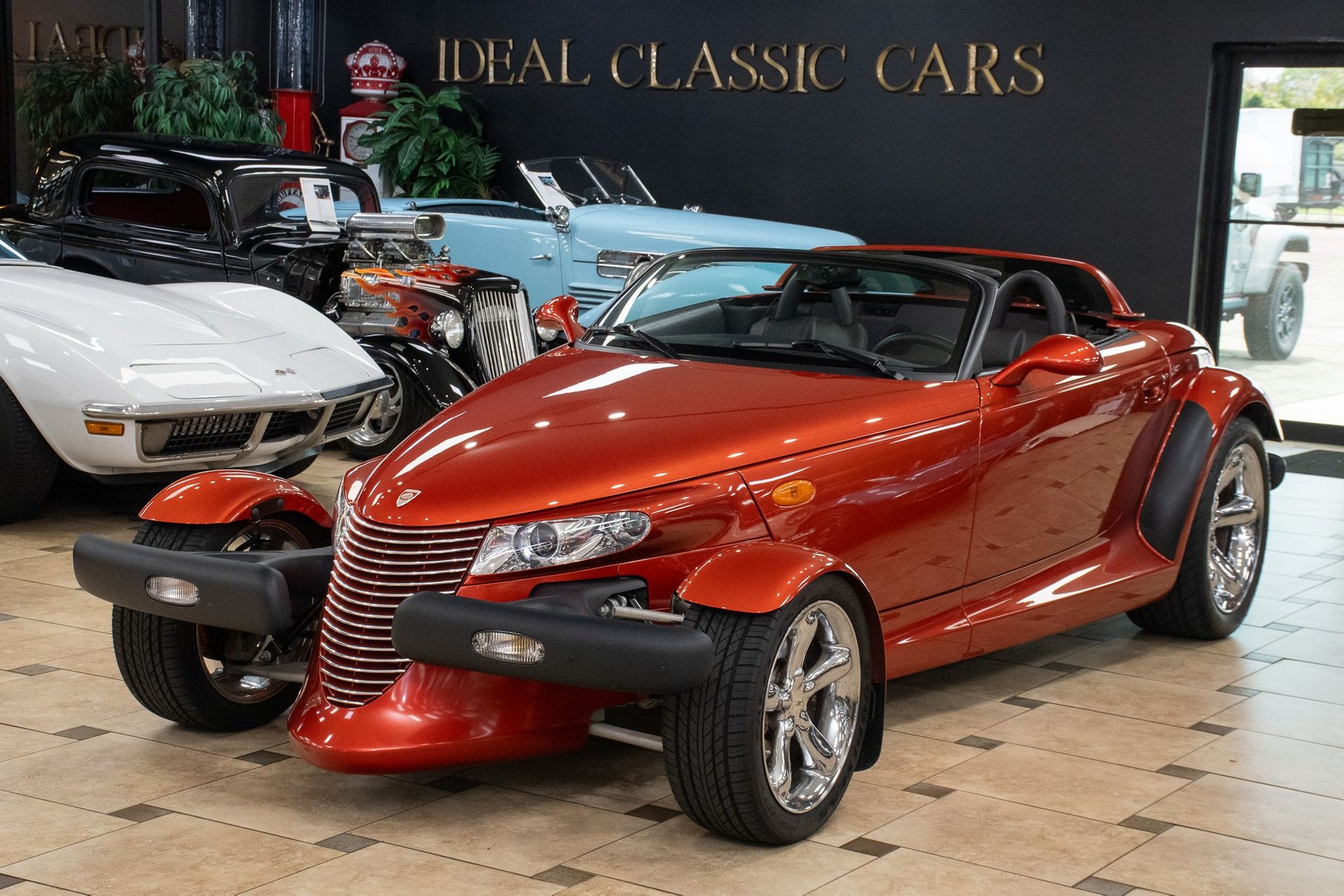 2001 Prowler Orange Metallic Plymouth Prowler