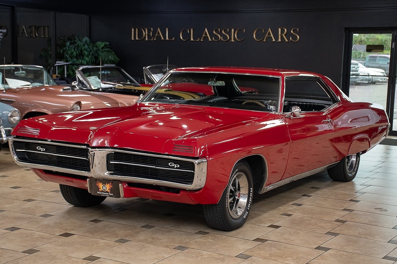 Regimental Red 1967 Pontiac Grand Prix 4-Speed Manual