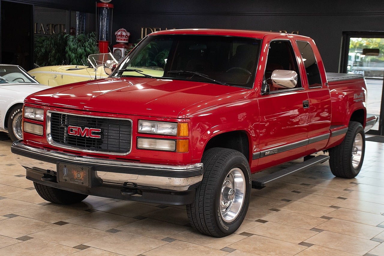 Red 1994 GMC Sierra 1500 Pickup Truck  4-Speed Automatic