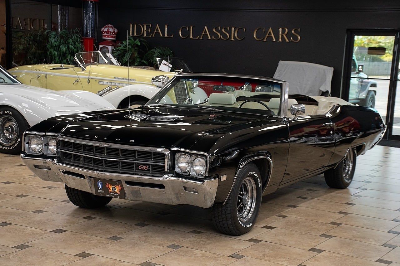 Regal Black 1969 Buick Gran Sport Automatic