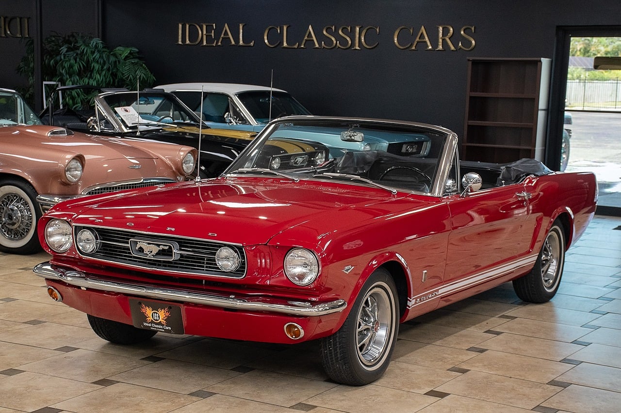 Candy Apple Red 1966 Ford Mustang Coupe Automatic
