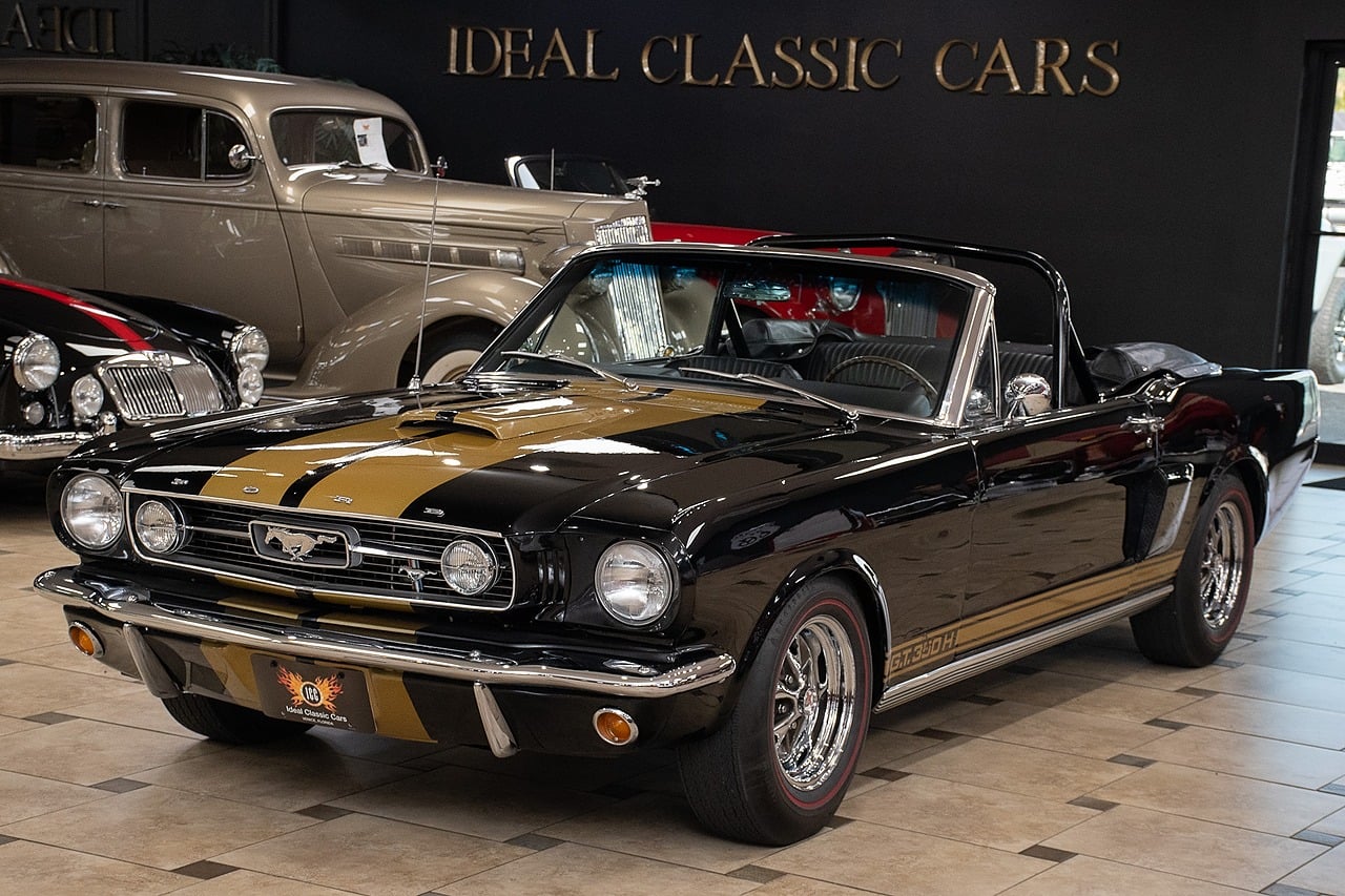 Raven Black 1966 Ford Mustang Coupe Automatic
