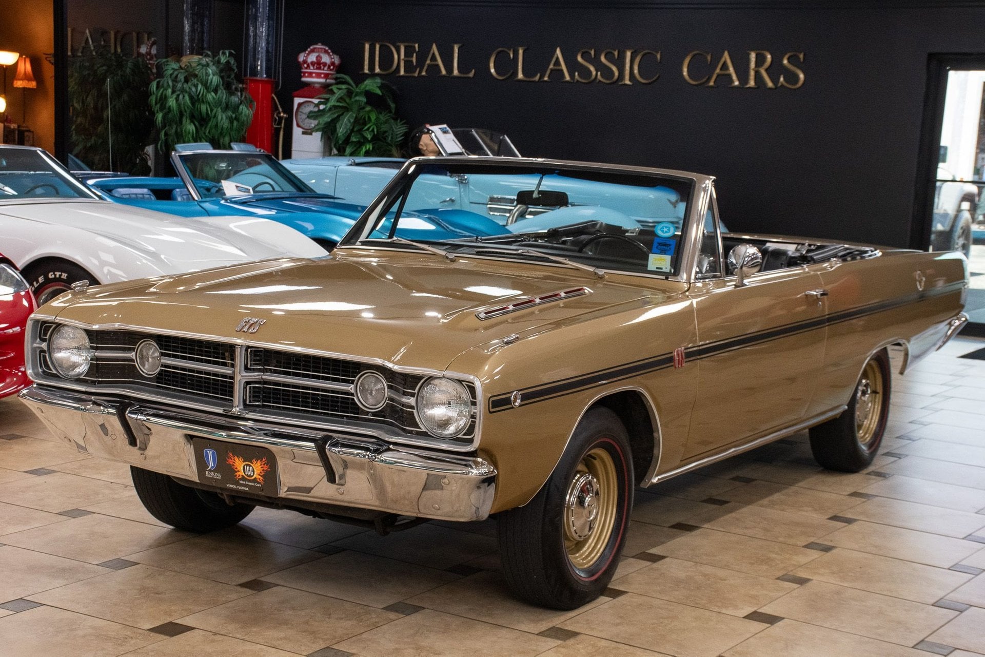 Medium Gold Metallic 1968 Dodge Dart Sedan  Automatic