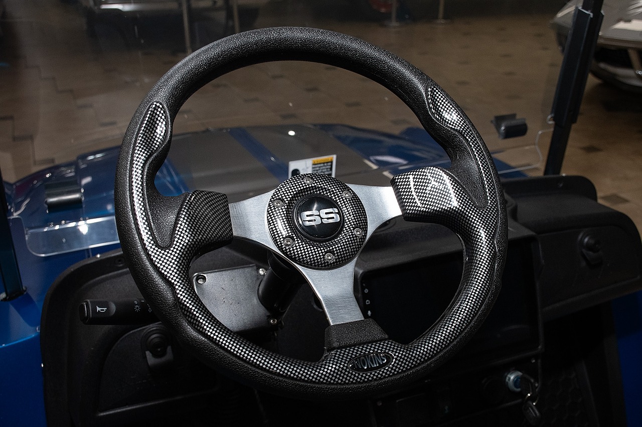 2024 Blue/Silver Metallic Navitas Golf Cart - Custom Eleanor Style Body UTV