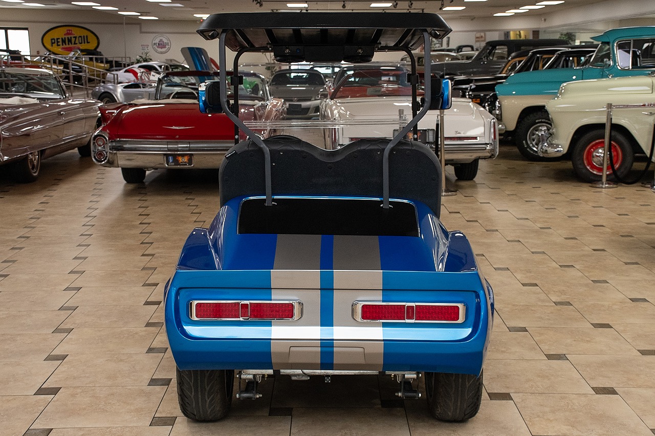 2024 Blue/Silver Metallic Navitas Golf Cart - Custom Eleanor Style Body UTV