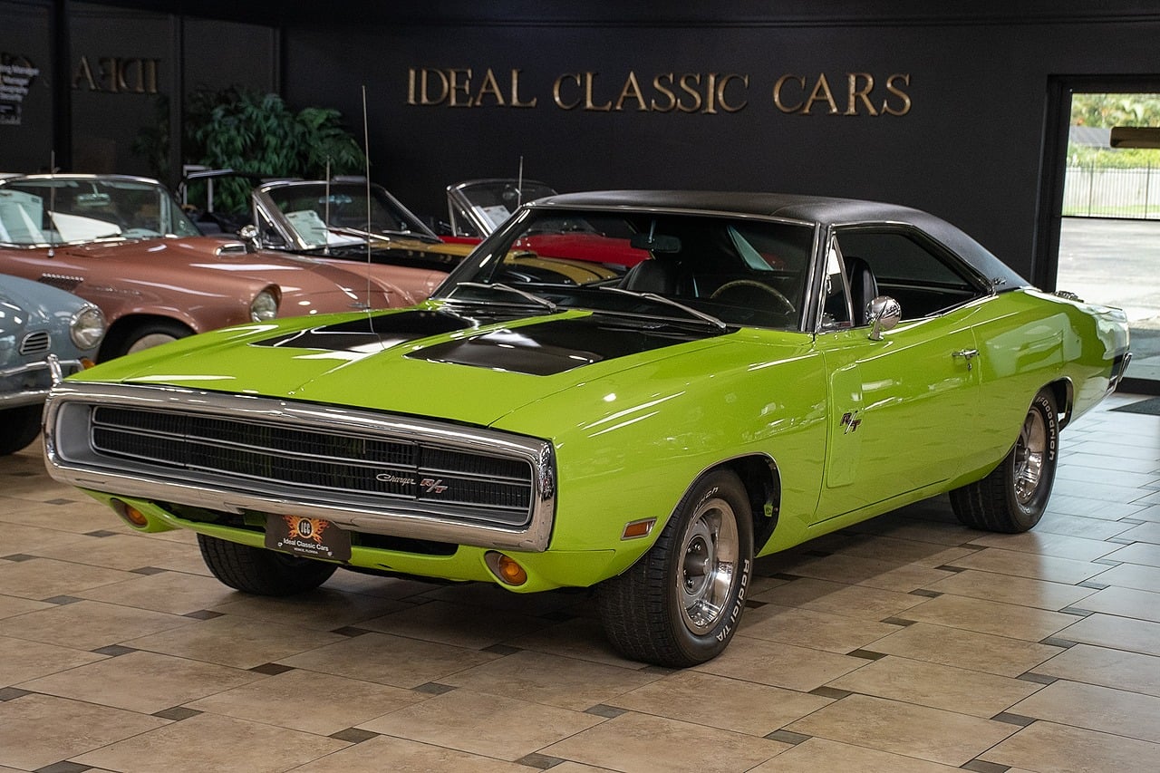 Green (Sublime) 1970 Dodge Charger Sedan Automatic